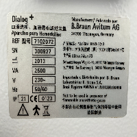 Bbraun Dialog+ Evo - Dialysis image 3